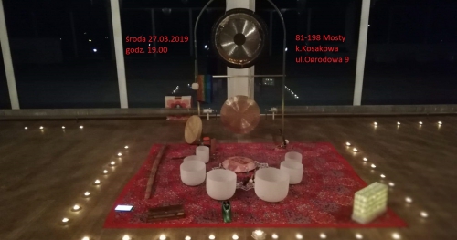 Relaks w Dźwiękach Gongów i Mis Kryształowych