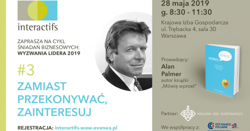 Zamiast przekonywać, zainteresuj/ Convince? Or inspire? (Warszawa)