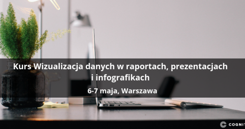 Kurs Wizualizacja danych w raportach, prezentacjach i infografikach - Warszawa