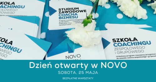 Dzień otwarty NOVO - Bezpłatne warsztaty o coachingu i pracy trenera zmiany