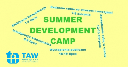SUMMER DEVELOPMENT CAMP - Efektywna komunikacja - WROCŁAW 01-02.07.2019