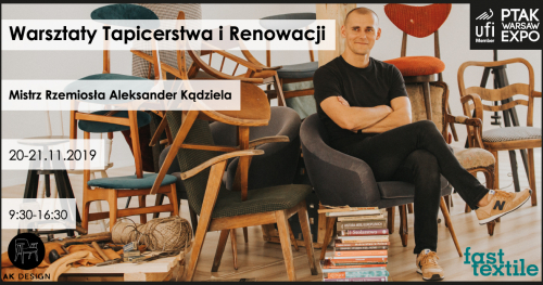 Warsztaty tapicerstwa i renowacji mebli z AKdesign 21XI