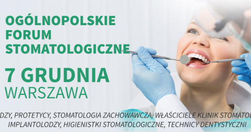 Wystawa firm stomatologicznych podczas Ogólnopolskiego Forum Stomatologicznego - mini targi.