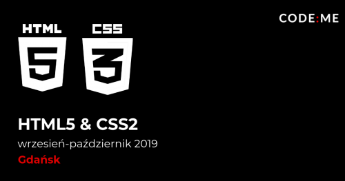 CODE:ME || HTML5 i CSS z elementami JavaScript weekendowo (wrzesień-październik 2019)