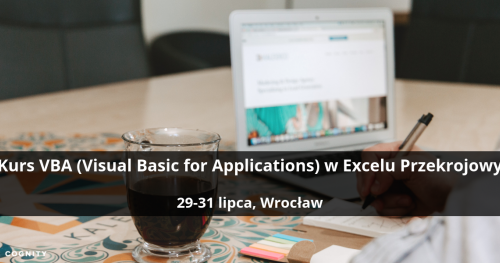 Kurs VBA (Visual Basic for Applications) w Excelu Przekrojowy - Wrocław