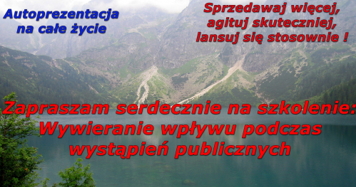 PRZEMAWIAJ JAK AUTENTYCZNY LIDER, WYWIERAJ W PŁYW JAK CHCESZ, AGITUJ SKUTECZNIE, WYGRYWAJ WYBORY