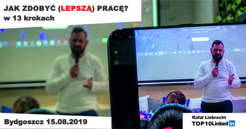 Bydgoszcz. Jak zdobyć (lepszą) pracę w 13 krokach. Szkolenie całodniowe.