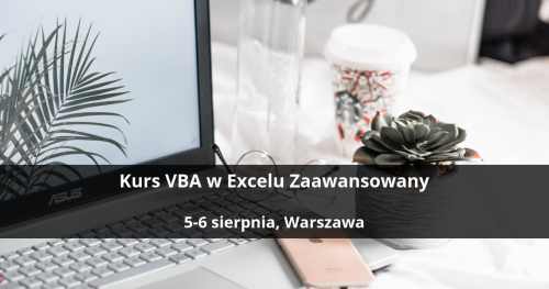 Kurs VBA w Excelu Zaawansowany - Warszawa