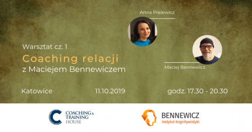 Coaching relacji cz. 1_Maciej Bennewicz i Anna Prelewicz warsztat Katowice