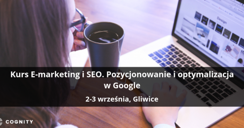 Kurs E-marketing i SEO. Pozycjonowanie i optymalizacja w Google - Gliwice