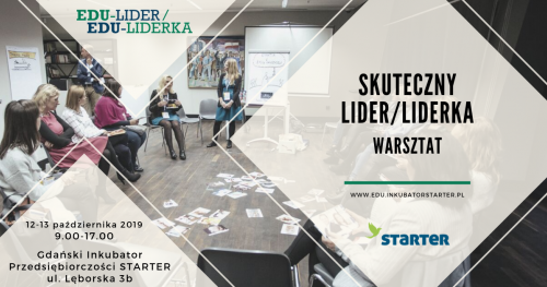 Edu-lider Edu-liderka - Skuteczny lider/liderka