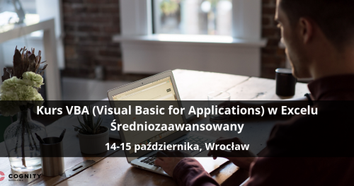 Kurs VBA (Visual Basic for Applications) w Excelu Średniozaawansowany - Wrocław