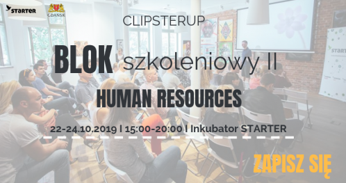 ClipsterUP - Blok szkoleniowy II "HR"