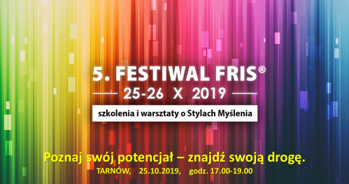 Poznaj swój potencjał, znajdź swoją drogę. - Festiwal FRIS®