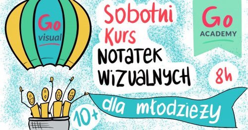 Go Visual dla młodzieży - kurs notatek wizualnych  BASIC - 1 dzień