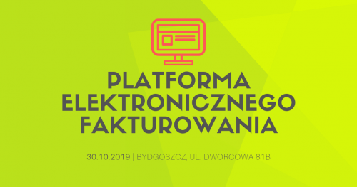 Platforma Elektronicznego Fakturowania - szkolenie dla lokalnych przedsiębiorców