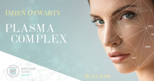 Dzień Otwarty Plasma Complex w Body Care Clinic