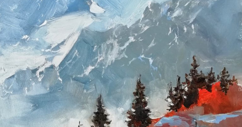 TEST Workshop oil painting Autumn mountains (9.NOV 11:00)