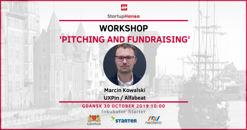 Workshop 'Pitching and Fundraising' - Startup Hansa