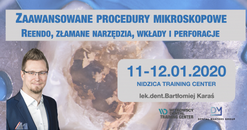 Zaawansowane procedury endodontyczne - Reendo, Perforacje, Złamane narzędzia, wkłady