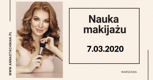 Nauka makijażu - lekcja grupowa 07.03.2020