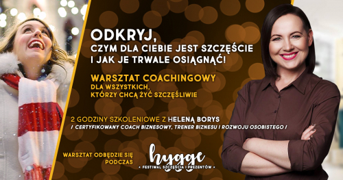 Odkryj, czym dla Ciebie jest szczęście i jak je trwale osiągnąć! WARSZTAT COACHINGOWY dla wszystkich którzy chcą żyć szczęśliwie.