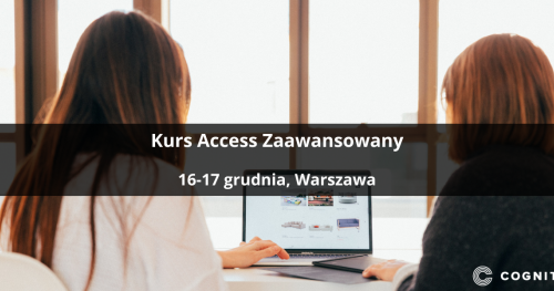 Kurs Access Zaawansowany - Warszawa