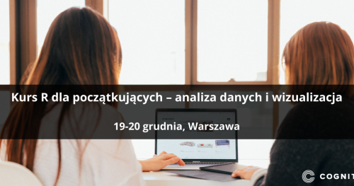 Kurs R dla początkujących - analiza danych i wizualizacja - Warszawa