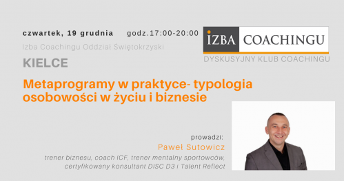 Metaprogramy w praktyce-typologia osobowości w życiu i biznesie