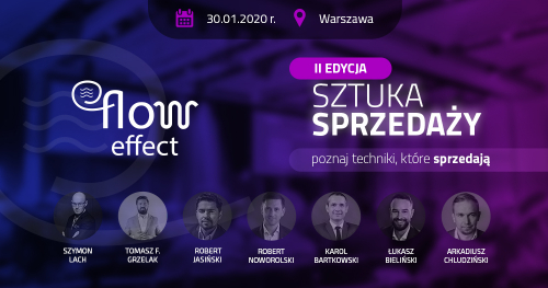 Konferencja Sztuka Sprzedaży II edycja 30.01.2020 Warszawa