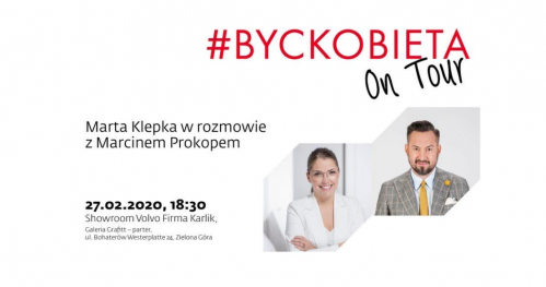 #byckobietaontour z Marcinem Prokopem w Zielonej Górze
