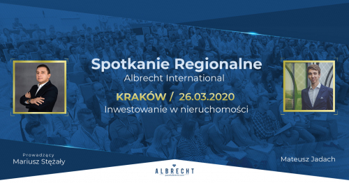 Kraków - spotkanie regionalne / inwestowanie w nieruchomości