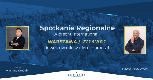 Warszawa - spotkanie regionalne / inwestowanie w nieruchomości
