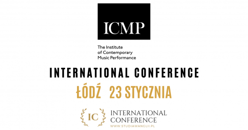 Study Music in London with ICMP | International Conference 23.01.2020 Łódź