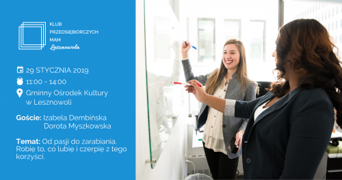 Klub Przedsiębiorczych Mam - Lesznowola 29.01.2020