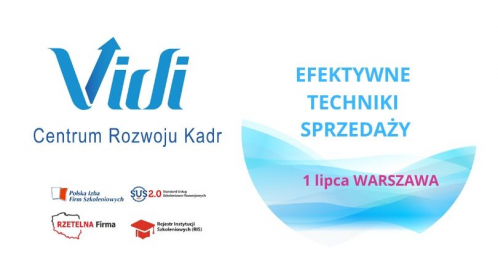 EFEKTYWNE TECHNIKI SPRZEDAŻY (szkolenie dla handlowców)