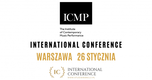 Study Music in London with ICMP | International Conference 26.01.2020 Warszawa