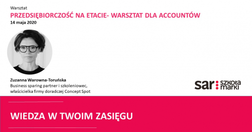 Przedsiębiorczość na etacie- Warsztat dla Accountów