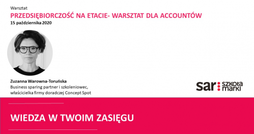 Przedsiębiorczość na etacie- Warsztat dla Accountów