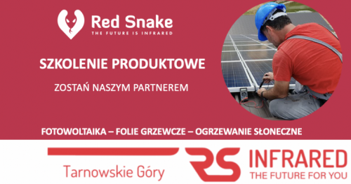 Darmowa energia słoneczna - szkolenie produktowe Red Snake