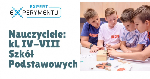 EXPERT EXPERYMENTU n-le kl. IV-VIII Szkół Podstawowych