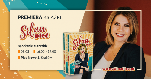 Premiera książki Silna płeć Sylwii Królikowskiej w Krakowie!