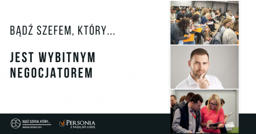 Bądź Szefem, Który Jest Wybitnym Negocjatorem! 21.04.2020r Olsztyn