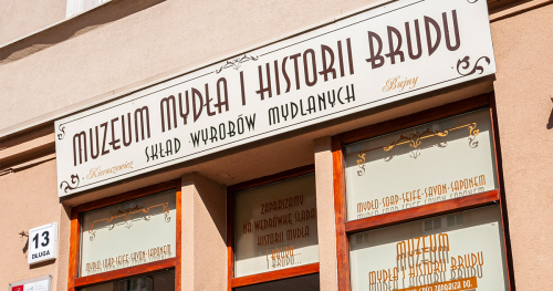 Bilet przyszłości do Muzeum Mydła i Historii Brudu