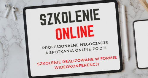 Profesjonalne Negocjacje Handlowe - Szkolenie ONLINE intensywne szkolenie 4 spotkania online po 2 h