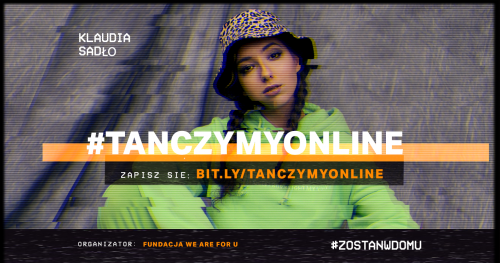 Zatańczę online z Klaudią Sadło! 21.05.20