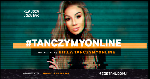 Zatańczę Sensual Dance online z Klaudią Jóźwiak! 21.05.20
