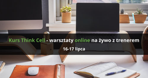 Kurs Think Cell - warsztaty online na żywo z trenerem
