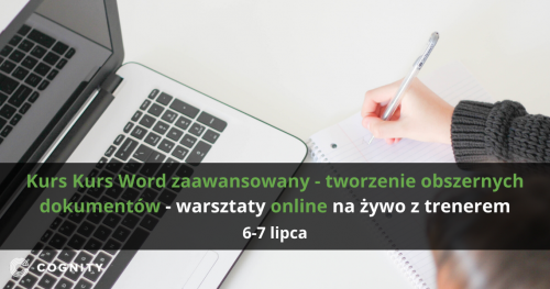 Kurs Word Zaawansowany - tworzenie obszernych dokumentów - warsztaty online na żywo z trenerem