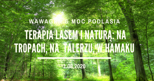 Terapia lasem i naturą: na tropach, na talerzu, i w hamaku